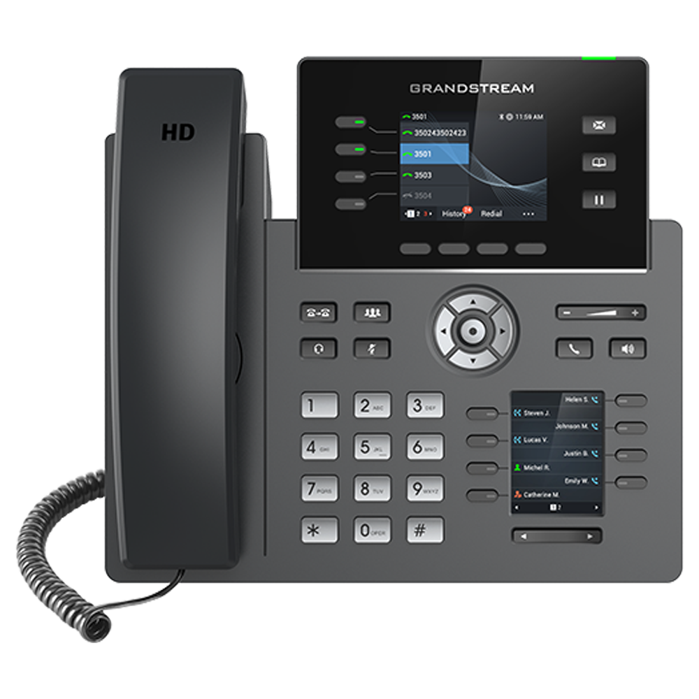 GRP2614 Dual-Screen Gigabit IP Phone